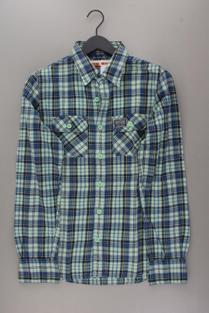 Chemises: Superdry Karohemd Gr. M kariert Langarm – D'occasion à Neustadt an der Waldnaab par SecondLifeFashion