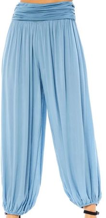 Haremshose Alibaba NEU EG 36-40 Pumphose Aladin Viskose Blau