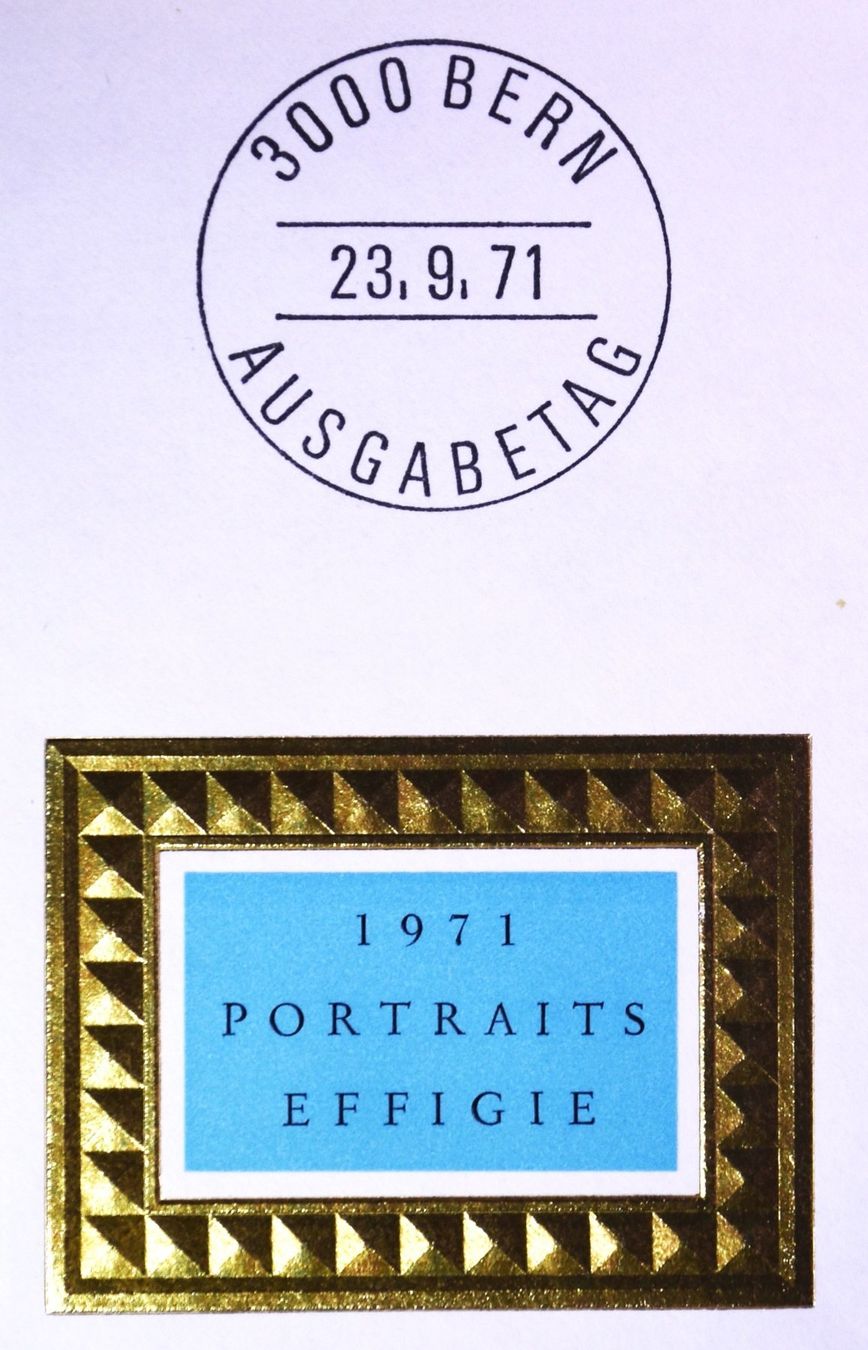 Alle Briefmarken: 1971  /  ERSTAGSUMSCHLAG MIT EINER FR. 0.40 - BRIEFMARKE – Gebraucht aus Luzern von piro12 3