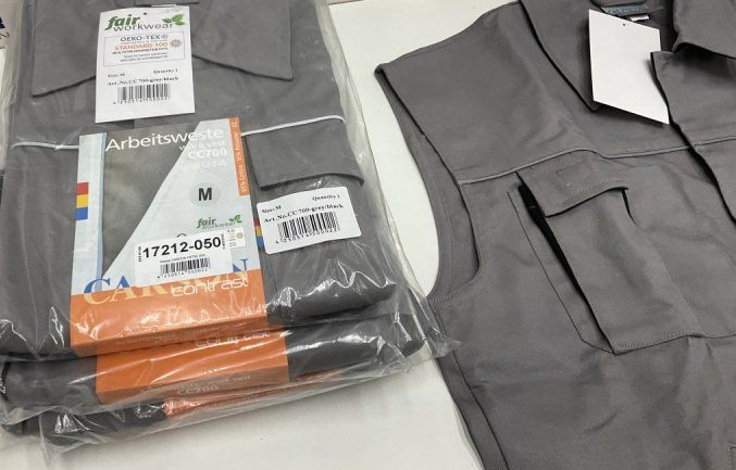Gilet & Giacche: Carson Arbeitsweste CC700 Gr. M – Nuovo e nell'imballaggio originale da Uerkheim venduto da Kaufoption 1