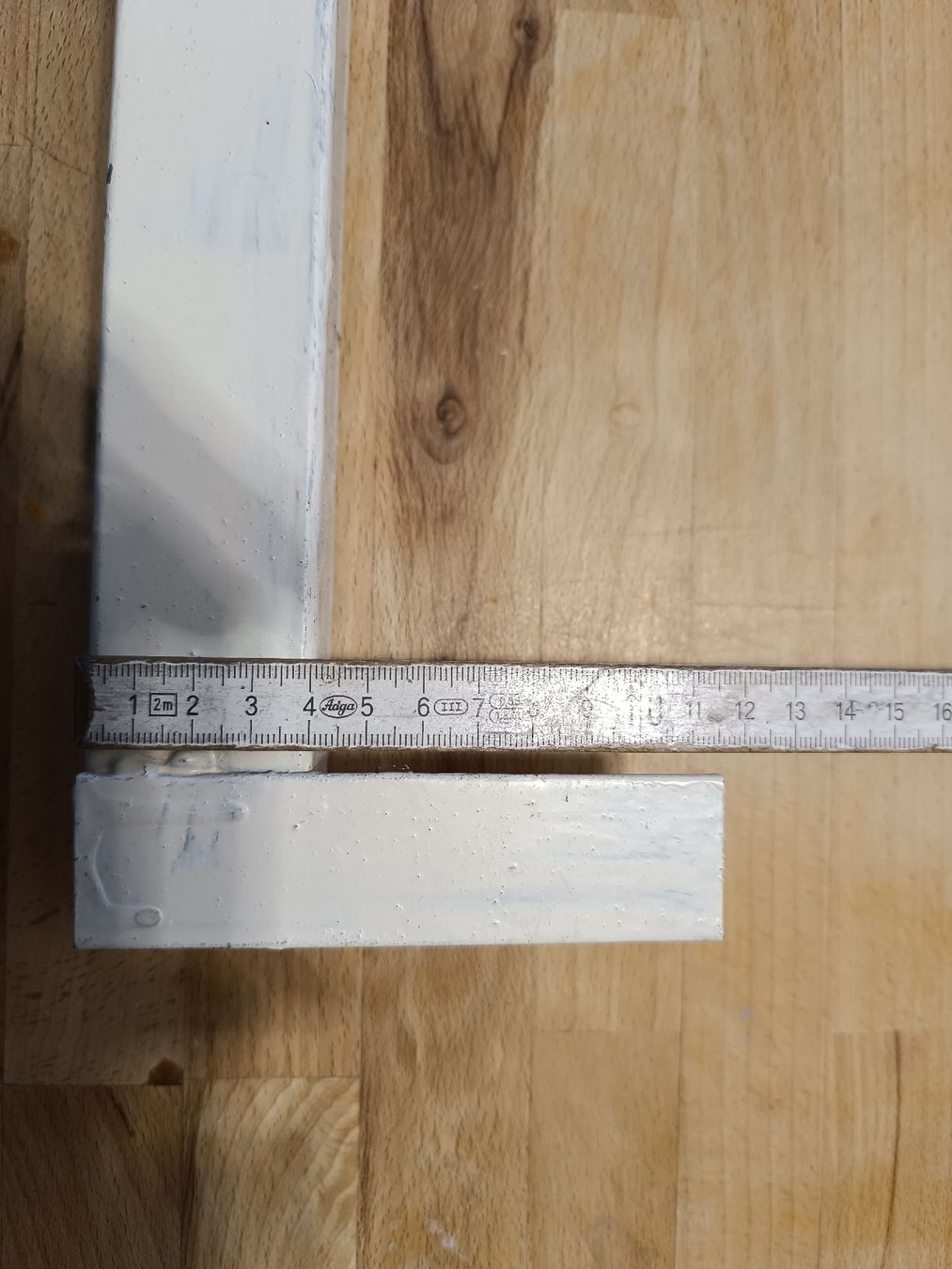 Supporti a parete: DIY Metallhalterung, weiss lackiert, robust & stabil.  – Usato da Aarwangen venduto da Byv7 2