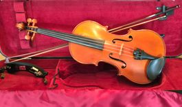 Antike F. Breton Violine/Geige & Bogen S. Finkel Brienz top!