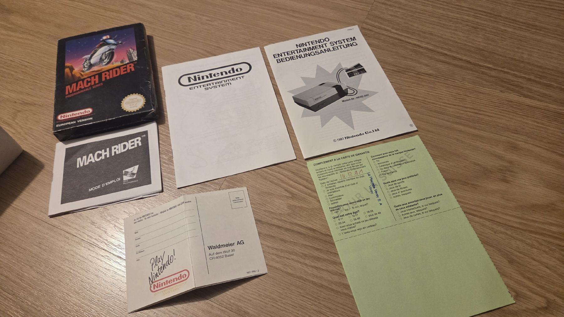 Nintendo Console: Nintendo NES originale, console de collection rare ! – Usato da Confignon venduto da Dreamcruise 6