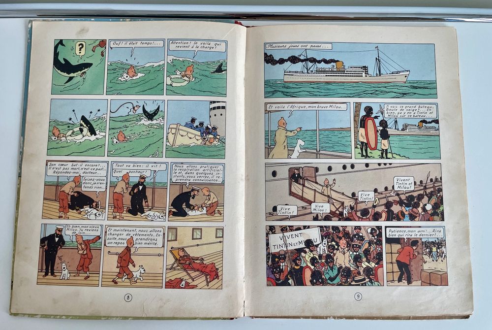 BD: Tim im Kongo - Ausgabe von 1947 - Top Zustand! – D'occasion à Zürich par tersus1981 3