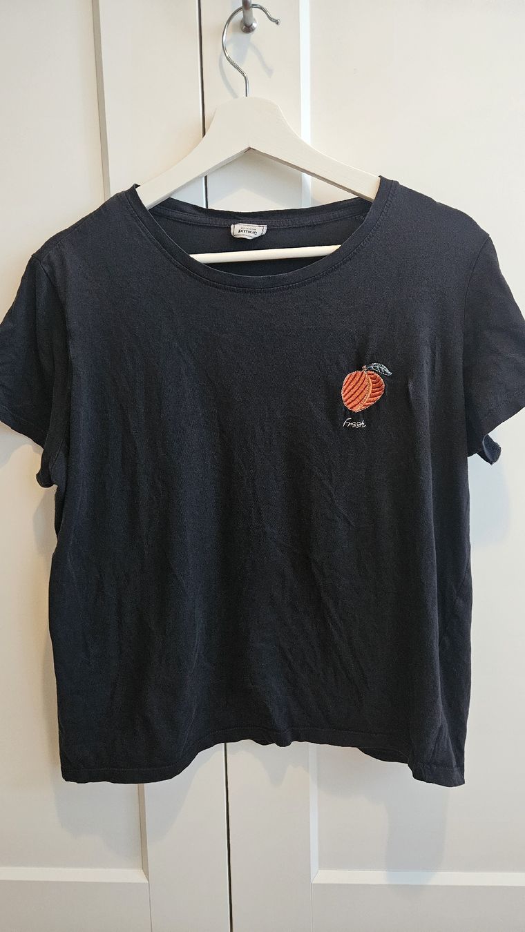 Pimkie T-shirt: Schwarzes T-Shirt Pimkie – Usato da Wetzikon ZH venduto da ELIVNE