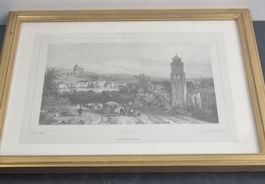 Alter Stich von Schloss Werdenberg St.Gallen A.bayot