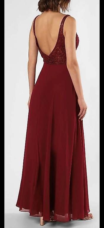 Vestiti: Abendkleid, Ballkleid, bordeaux - Loana – Usato da Goldach venduto da Kaktus1984 2