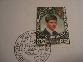 Liechtenstein Set FDC 1987, 6 Belege