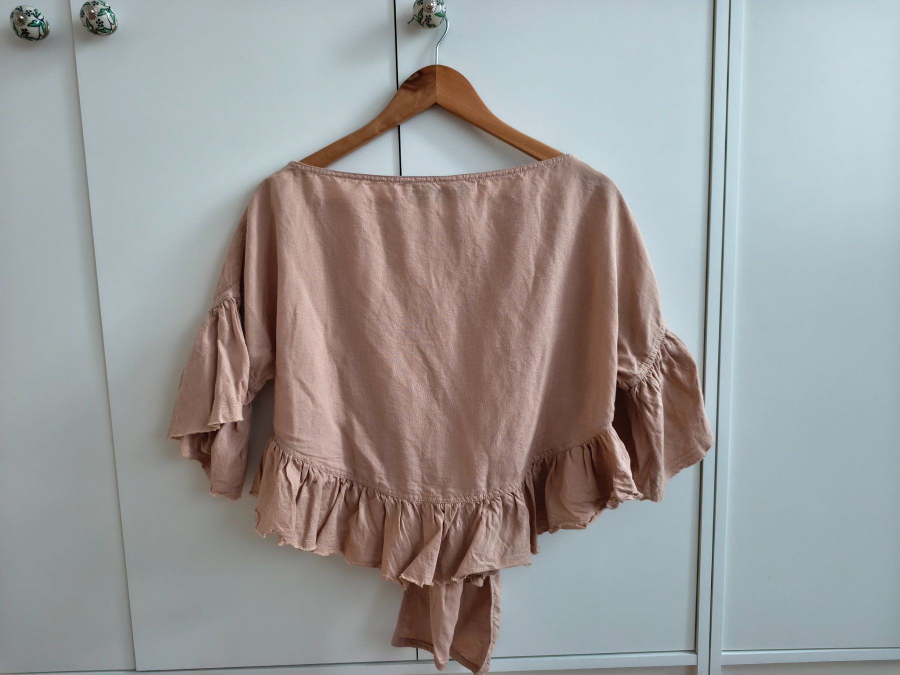 Iro Camicette: IRO Crop-Top im Boho-Stil – Usato da Zürich venduto da DIMN 1