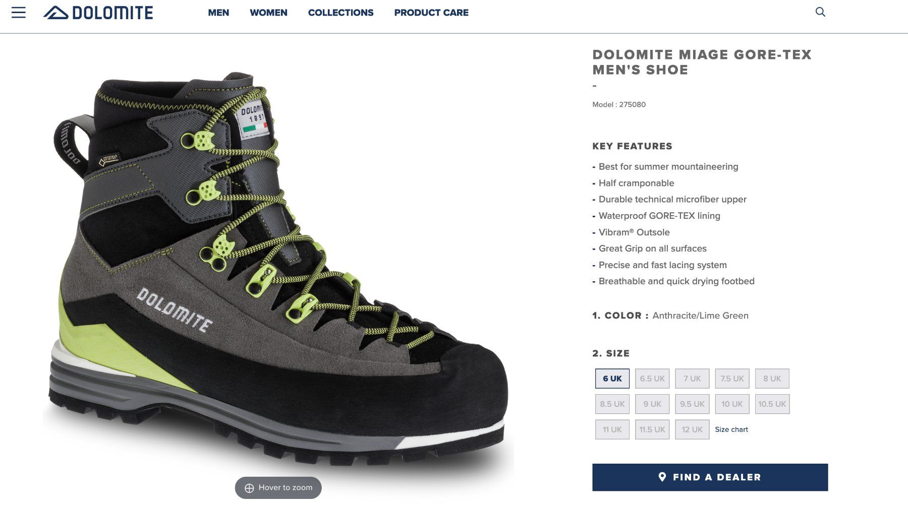 Dolomite Chaussures hommes: Dolomite Wanderschuhe Neu Gr. 40 2/3 – D'occasion à Emmenbrücke par karkarkar 1