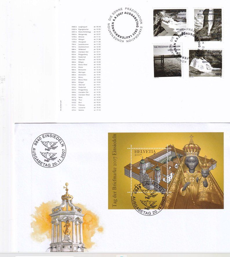 Alle Briefmarken: FDC 2007 - cote 240+ – Gebraucht aus Grandson von Rogneux 3