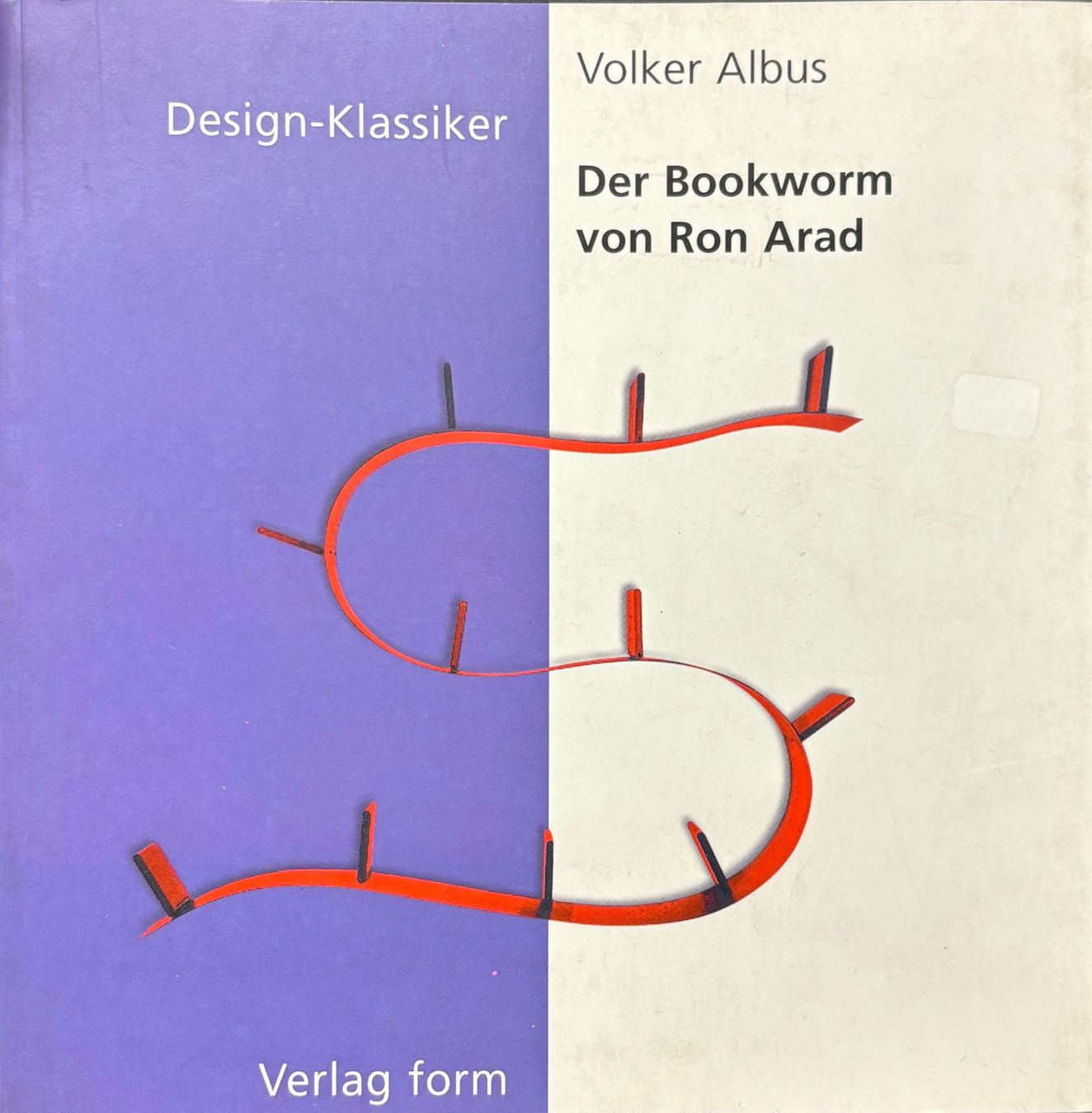 Libri: Albus Volker, Der Bookworm von Ron Arad – Nuovo (secondo la descrizione) da Sarnen venduto da Livres