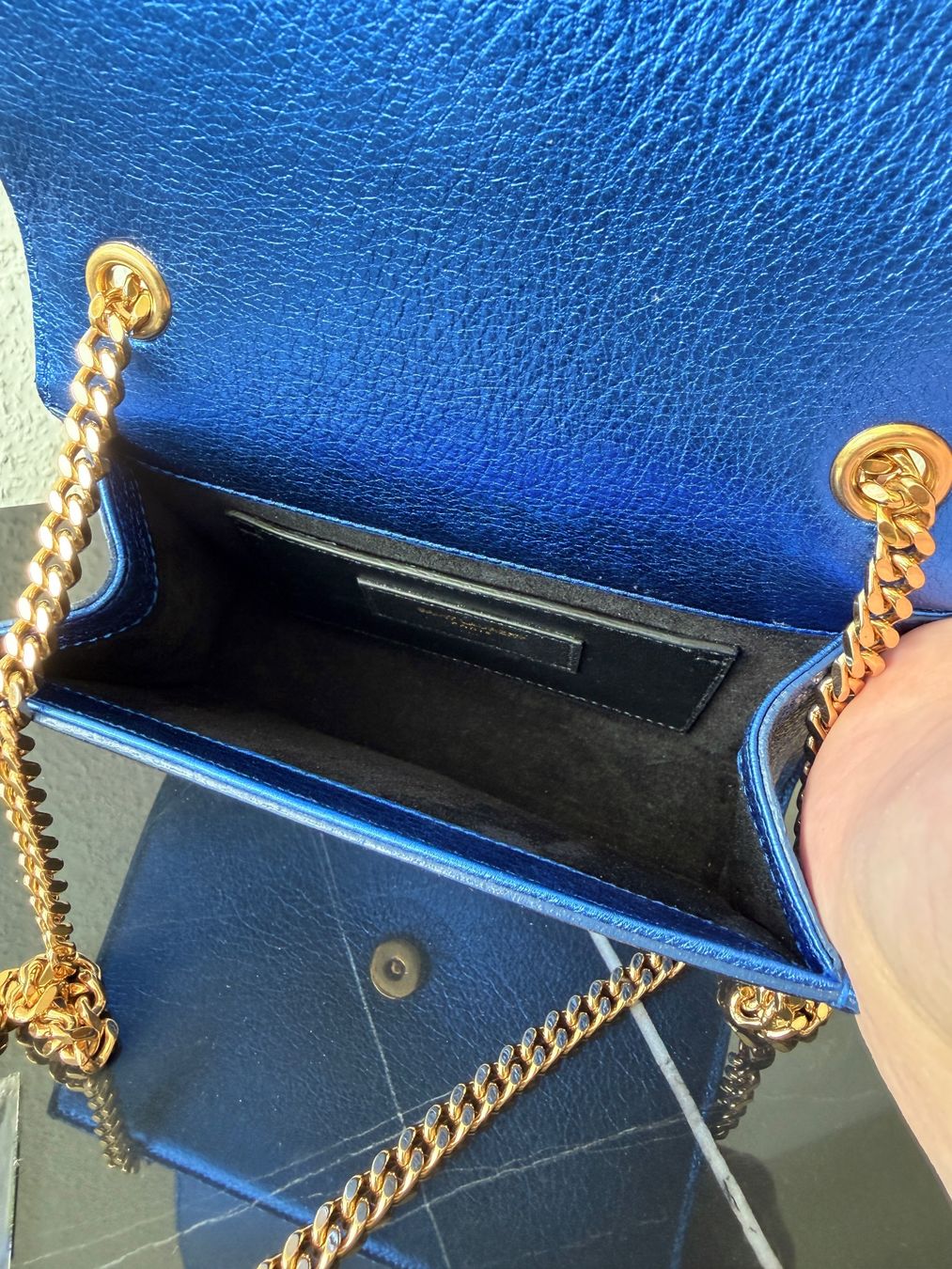 Saint Laurent Borse da donna: Authentique Sac SAINT LAURENT Pompom Kate avec dustbag – Nuovo (secondo la descrizione) da Carouge GE venduto da loveluxury 7