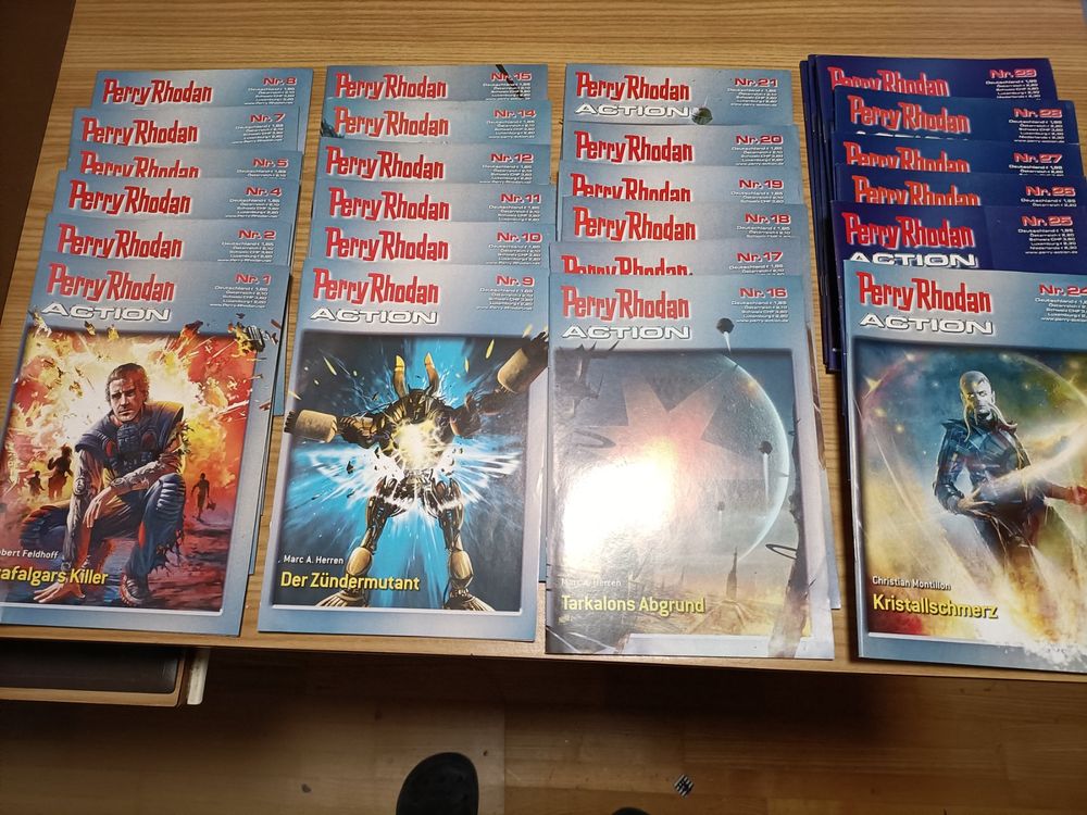 Perry Rhodan Action Hefte Sammlung Comic Nr. 1-29 | Kaufen auf Ricardo