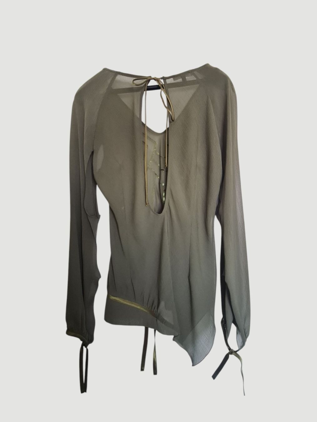 Blusen: Blouse Ana Sousa avec sequins, dos ouvert, taille 38 – Neu (gemäss Beschreibung) aus Renens VD von del_t2kx 1