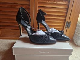 Tamaris Escarpins noirs élégants pointure 38 NEU