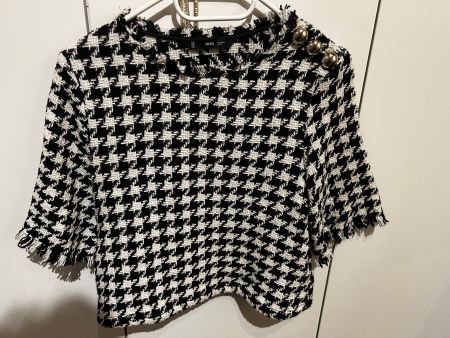 Alles muss weg Mango Oberteil Pulli kurz gr s