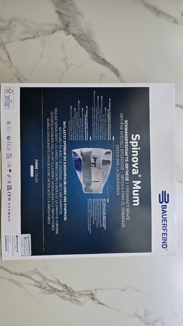 Cinture: Spinova® Mum Orthese Schwangerschaftsgurt – Nuovo (secondo la descrizione) da Kerzers venduto da zey_29lz 3