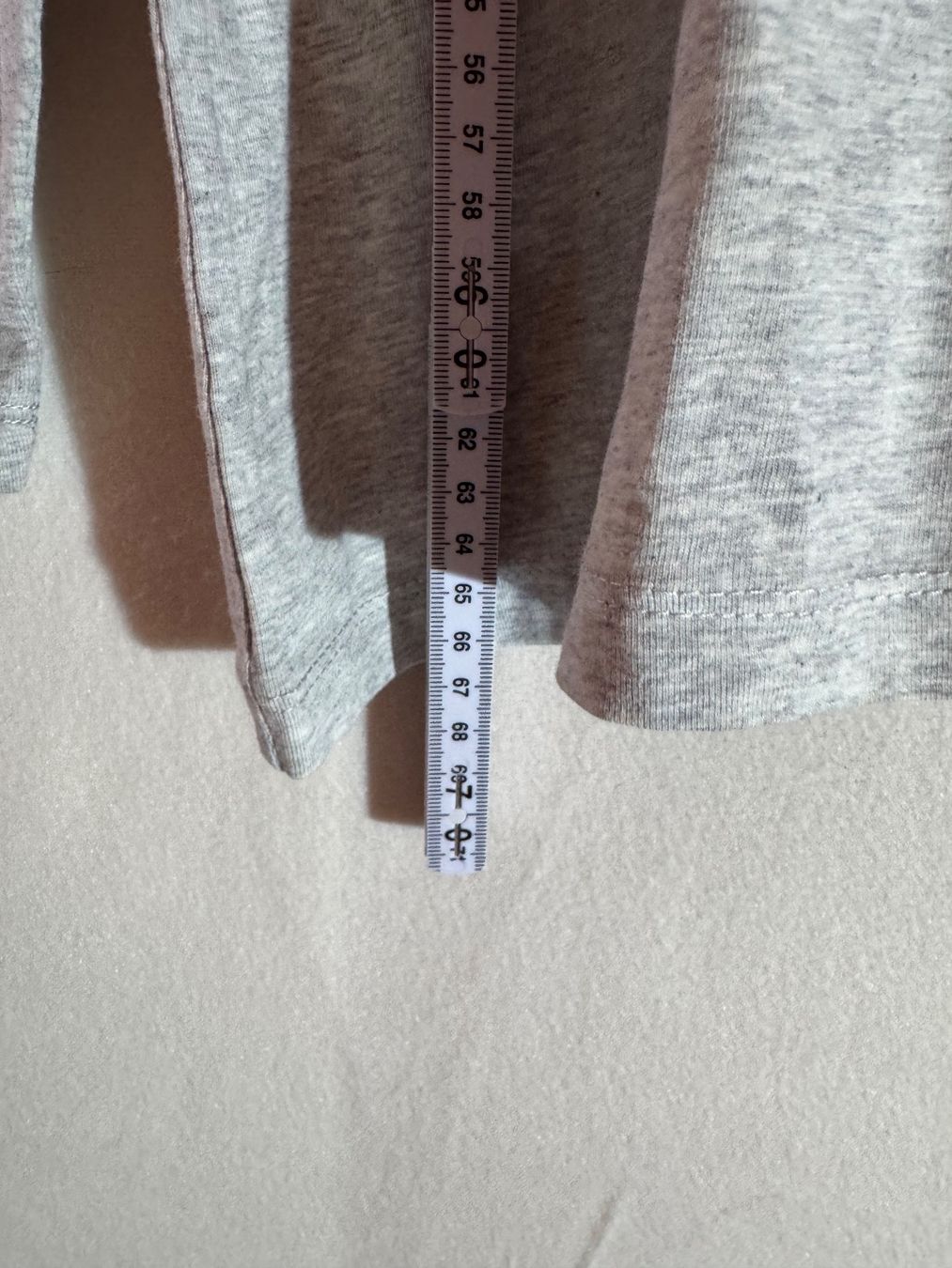 C&A T-shirt: Hellgraues Langarm Shirt, Basic von C&A Gr. XL – Usato da Grosswangen venduto da second_hand_dress 3
