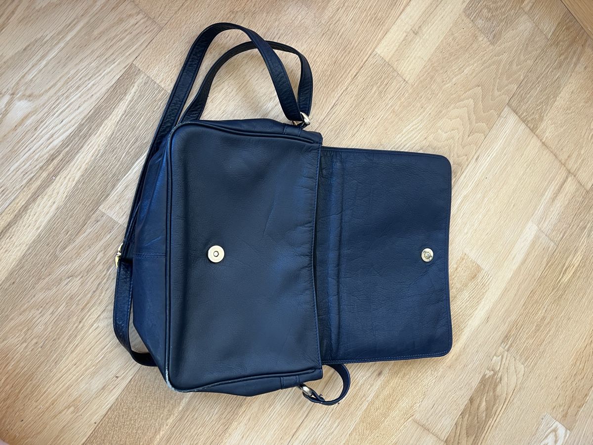 Borse da donna: Blaue Vintage Umhängetasche – Usato da Olten venduto da KERI90 1