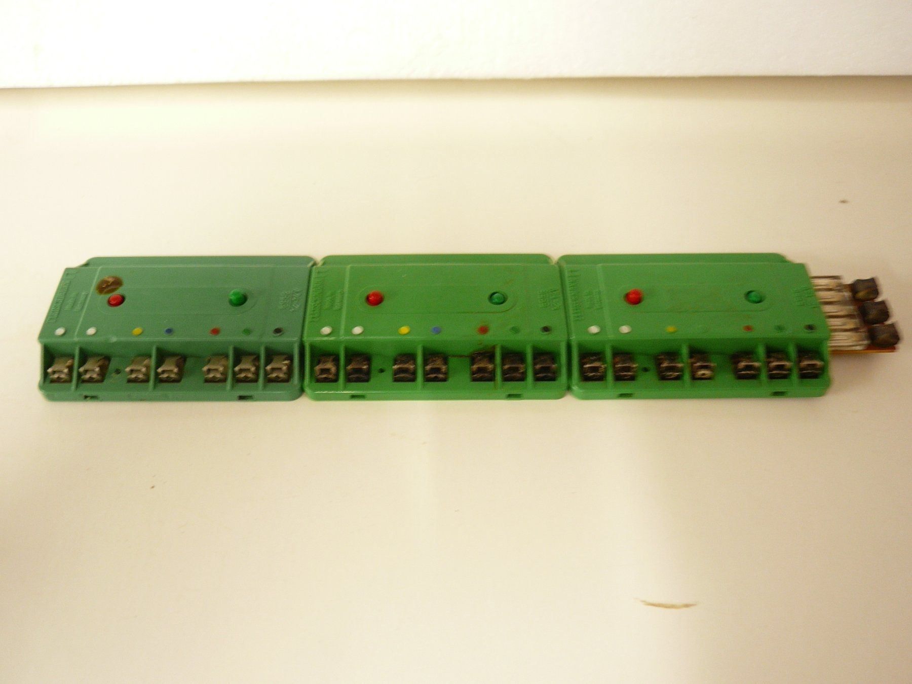 Fleischmann Modellini di ferrovie: Fleischmann 6957 Blockstellen Grundmodul – Usato da Pfaffnau venduto da nolff