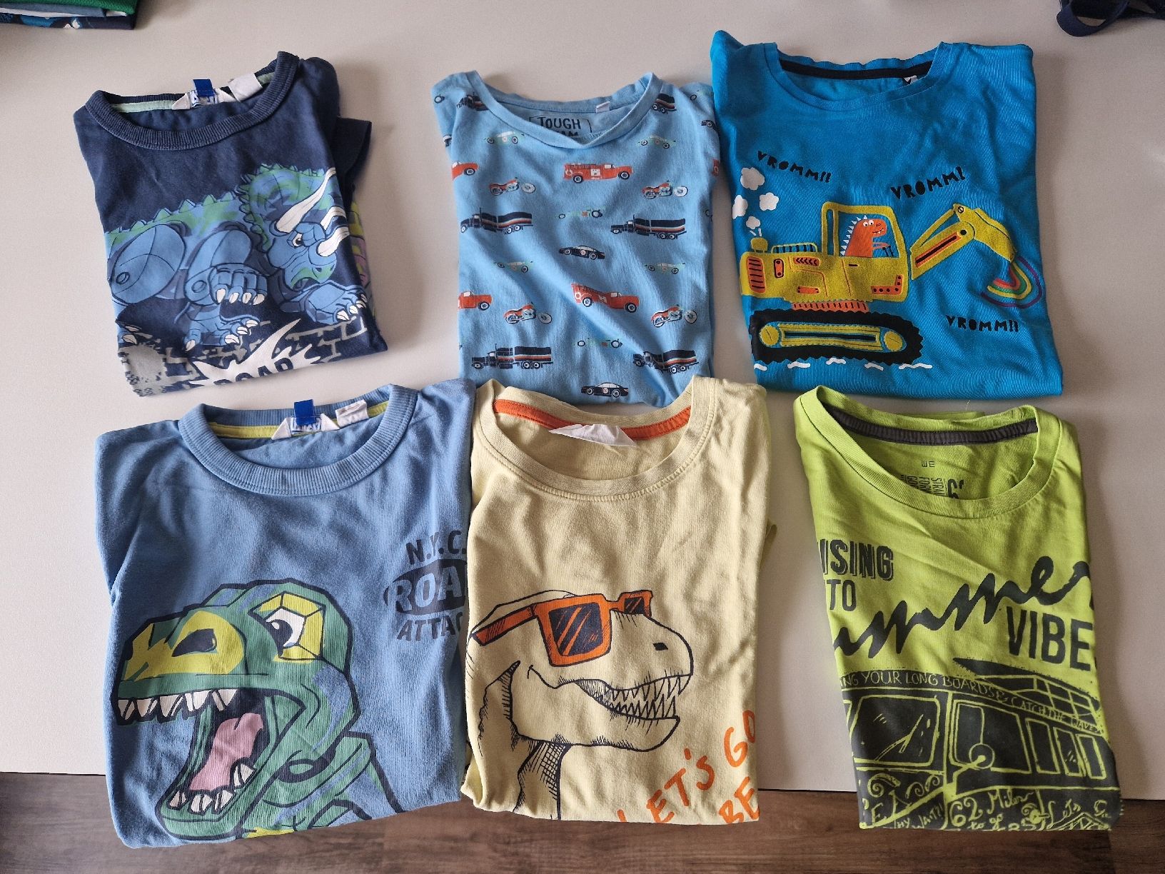 Camicie, T-shirt & Polo: 6 T-shirt Grösse 134/140 – Usato da Degersheim venduto da Ideli7