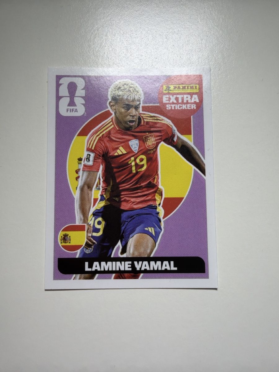 Panini Carte collezionabili:  Extra Sticker Lamine Yamal Panini – Nuovo (secondo la descrizione) da Zug venduto da PhilZg