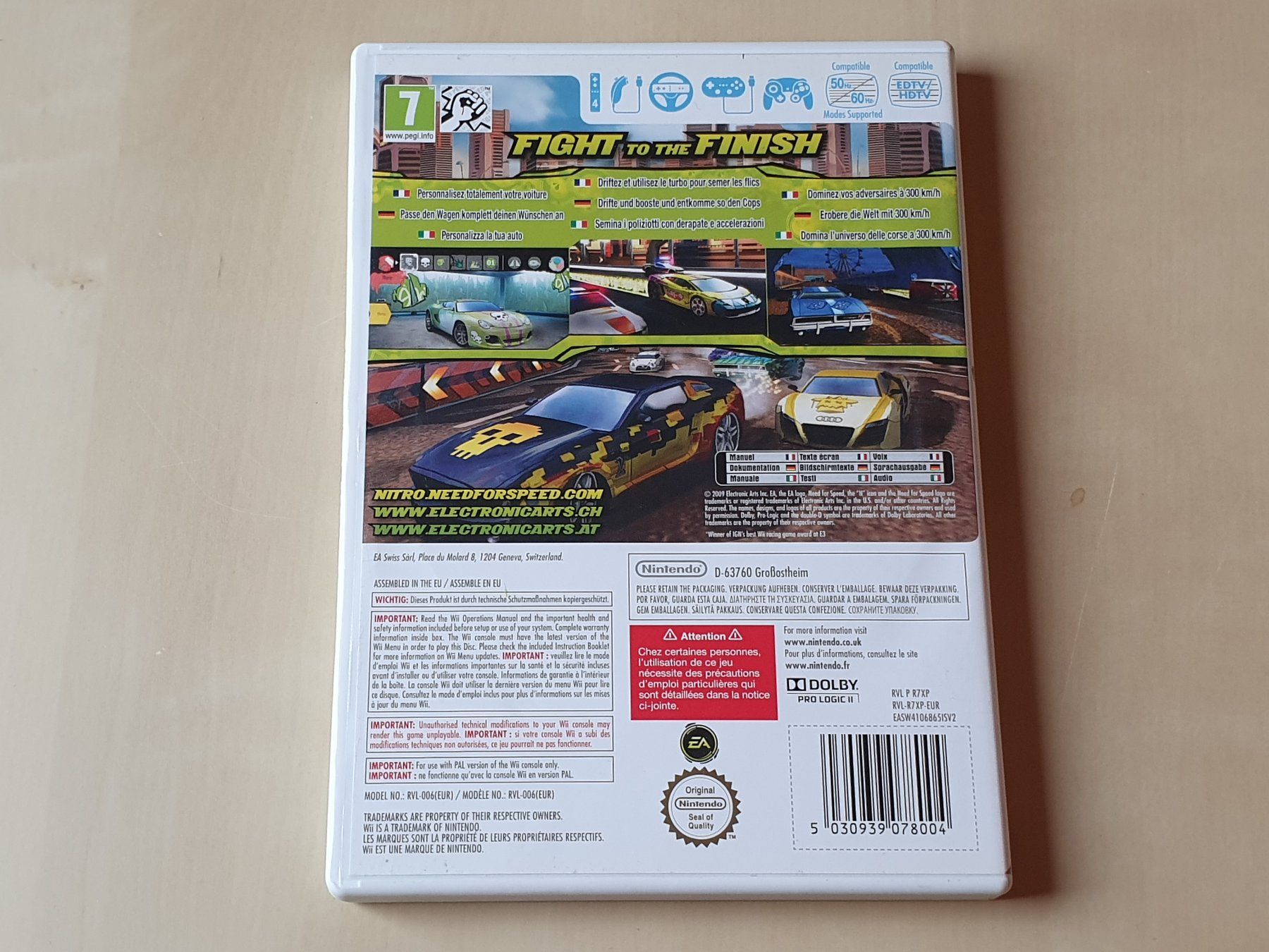 Nintendo Giochi: Need for Speed Nitro – Usato da Stansstad venduto da collectorsshop 1