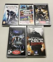 5 jeux pour Sony PSP en langue française