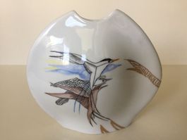GEROLD KUEPS vase en porcelaine / Porzellan Vase