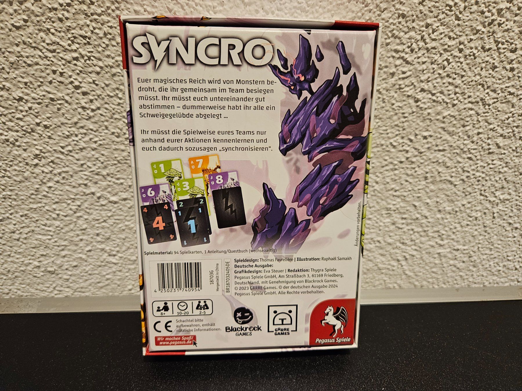 Giochi: Neu - Pegasus Spiele - Syncro – Nuovo e nell'imballaggio originale da Dagmersellen venduto da Jarsetz_Restposten 1