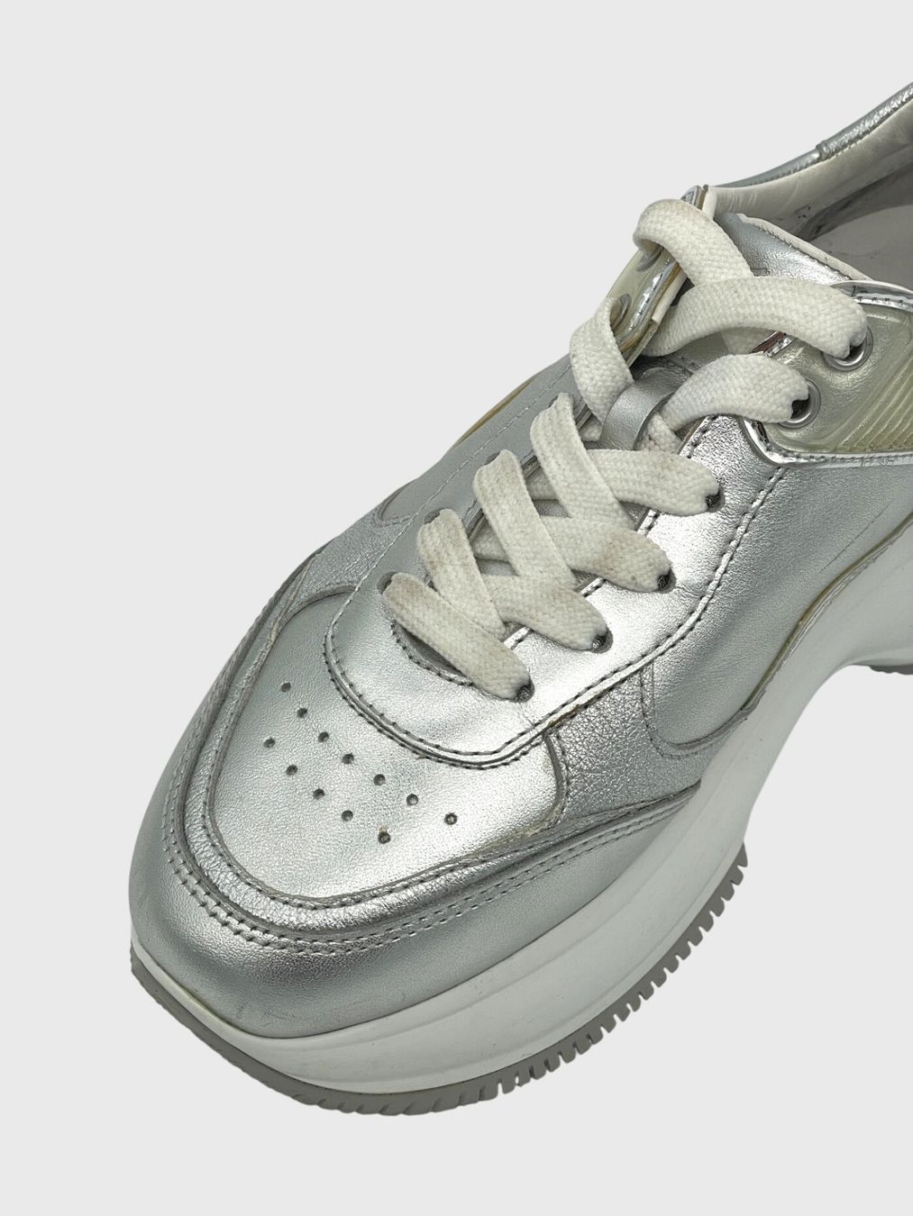 Hogan Damenschuhe: Hogan Maxi I Active Platform Sneaker EU 38 Metallic – Gebraucht aus Zürich von shoe_shop 6