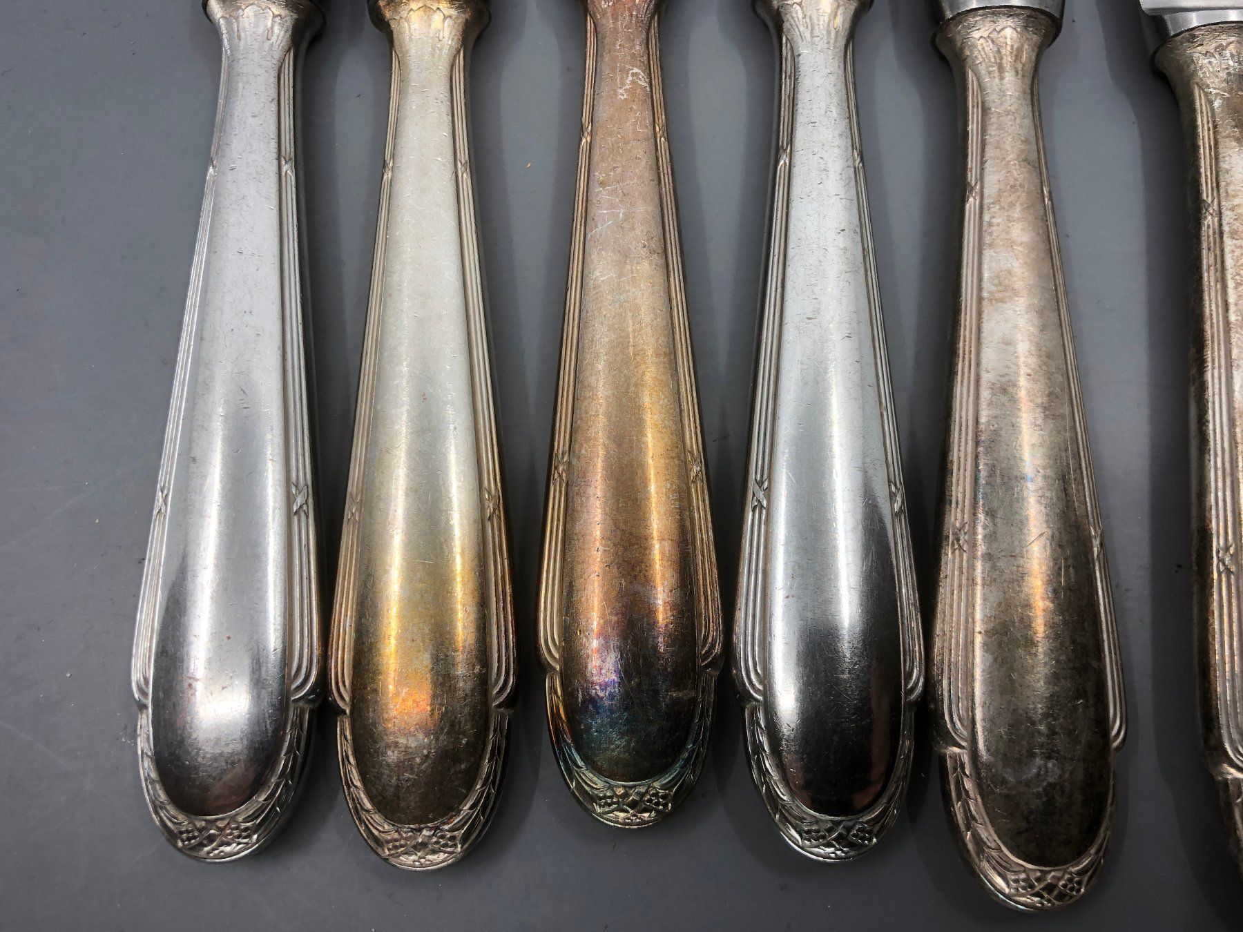 WMF Posate: 6 Tafelmesser versilbert WMF – Usato da Basel venduto da Tiabeanie 1