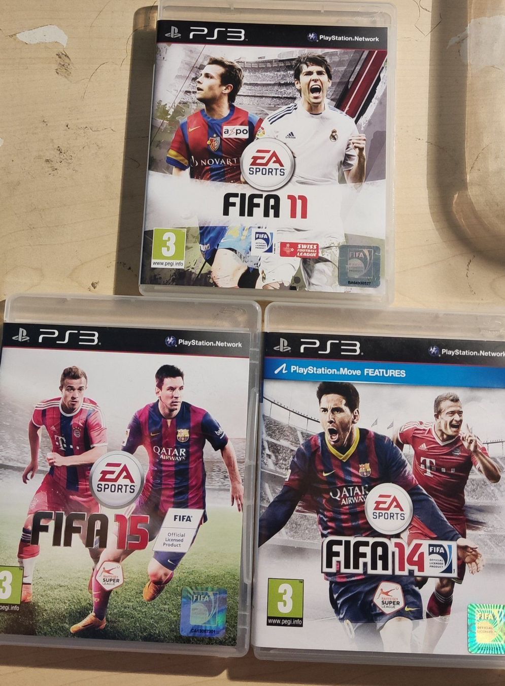 Sony Spiele: Drei Fifas für die PS3 – Gebraucht aus Schongau von Retro_Shop