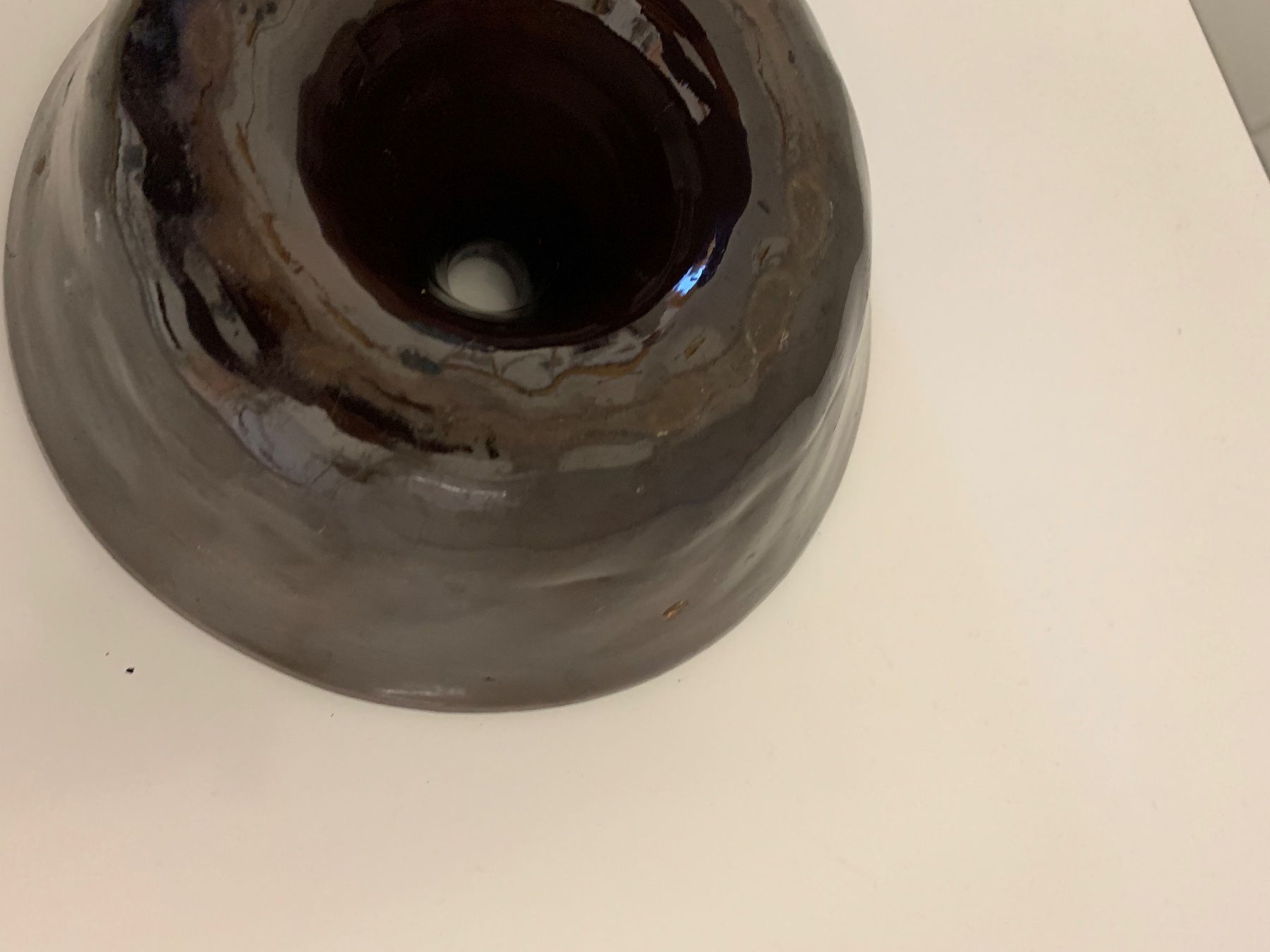 Teglie da forno: Gugelhopfform, antik, braun glasiert – Usato da Flims-Waldhaus venduto da 5_egg 5