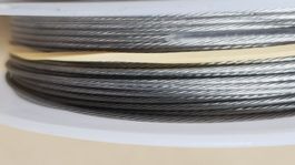 4 Meter Stahlvorfach 0.8mm