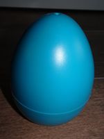 Oeuf surprise bleu turquoise - tire lire🐣!