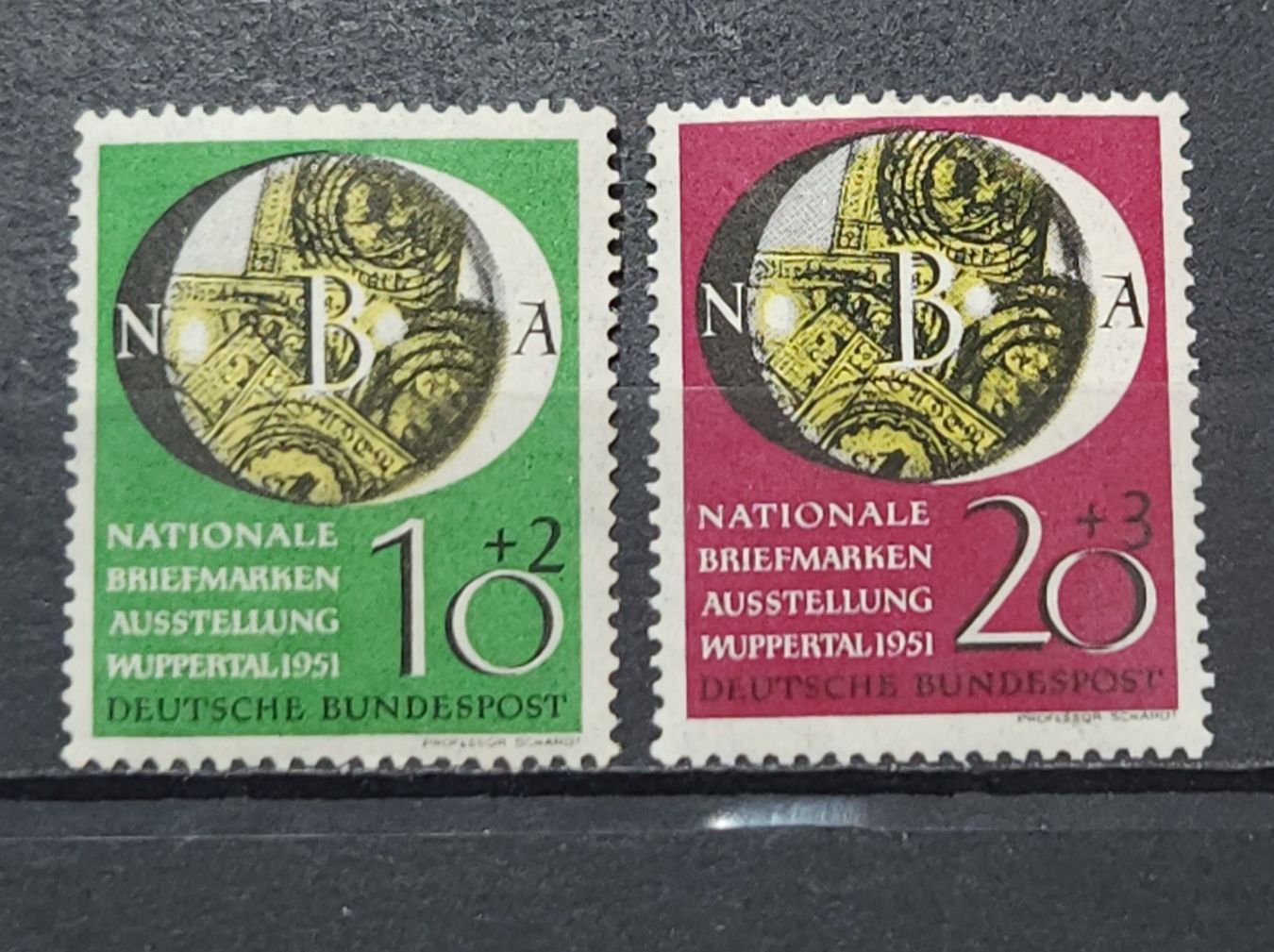 Tutti i francobolli: BRD Mi-Nr 141-142 Postfrisch 90 Fr Einwandfrei – Nuovo (secondo la descrizione) da Kriens venduto da Nidfeld45