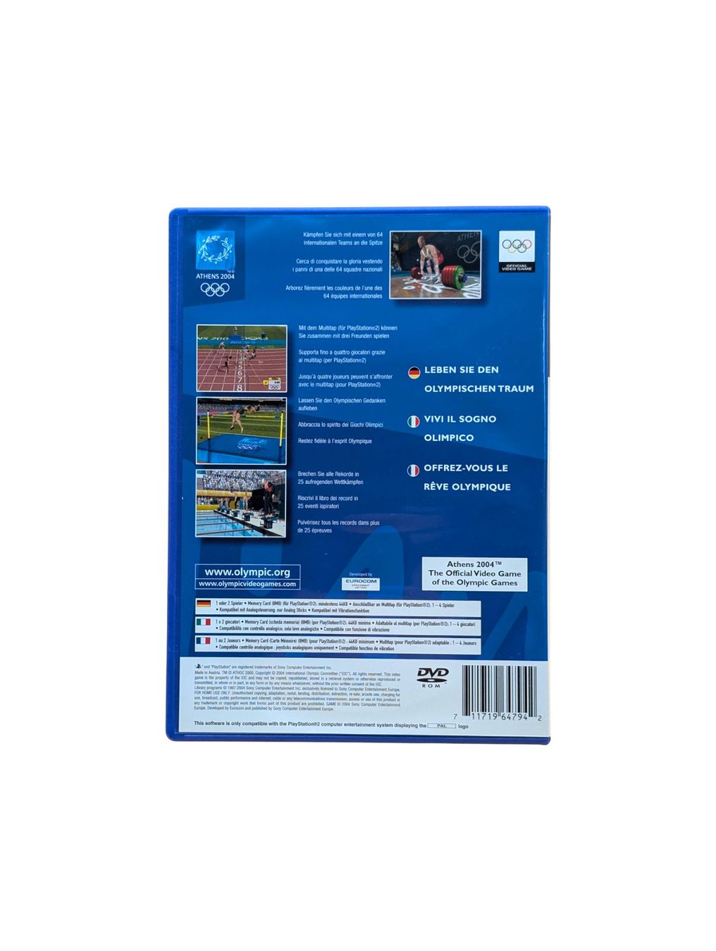 Sony Giochi: Athens 2004 PlayStation 2 (PS2) – Usato da Domat/Ems venduto da IsseldorsShop 1