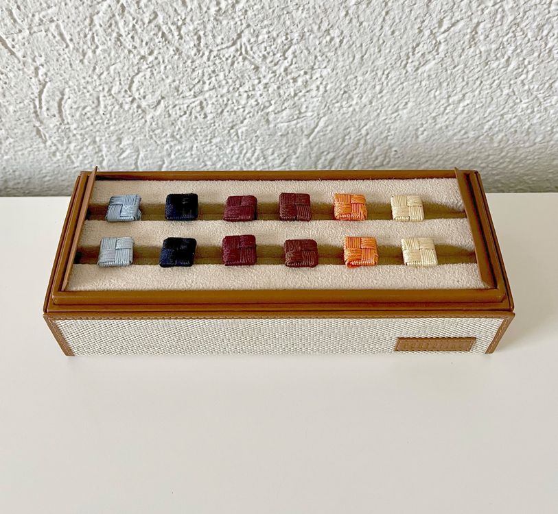 5 boutons pierre CARDIN dorés vintage neufs