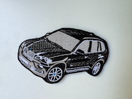 Patch BMW X6 broderie velcro