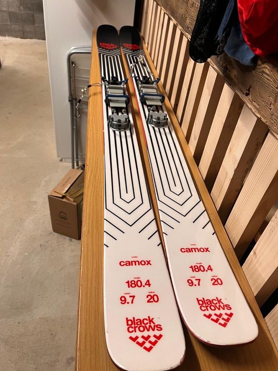 Telemark: Black Crows Camox mit 22Designs Lynx und Zubehör (Gebraucht ...