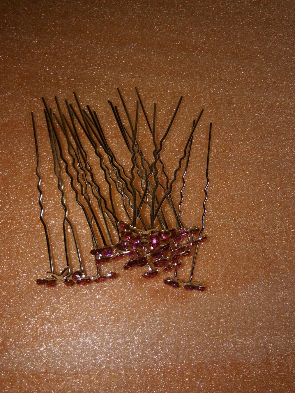 Accessori per capelli: haarschmuck,,,schmetterling,,,roserot – Nuovo (secondo la descrizione) da Basel venduto da bijoutrie_4 7