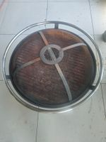 Feuerstelle Grill mit Deckel Stahl (gebraucht)