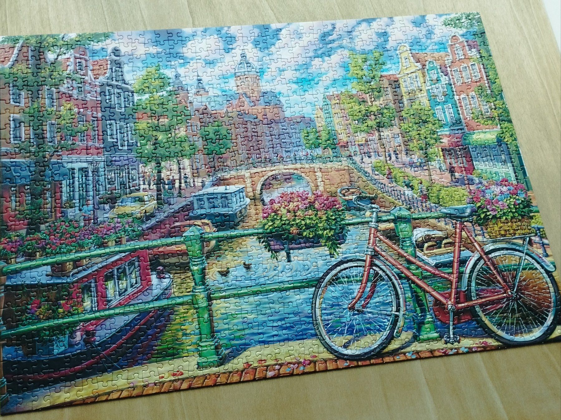 Puzzle: 1000 Puzzle Schmidt, Amsterdamer Grachtenzauber – Nuovo (secondo la descrizione) da Obernau venduto da stimeroli 1