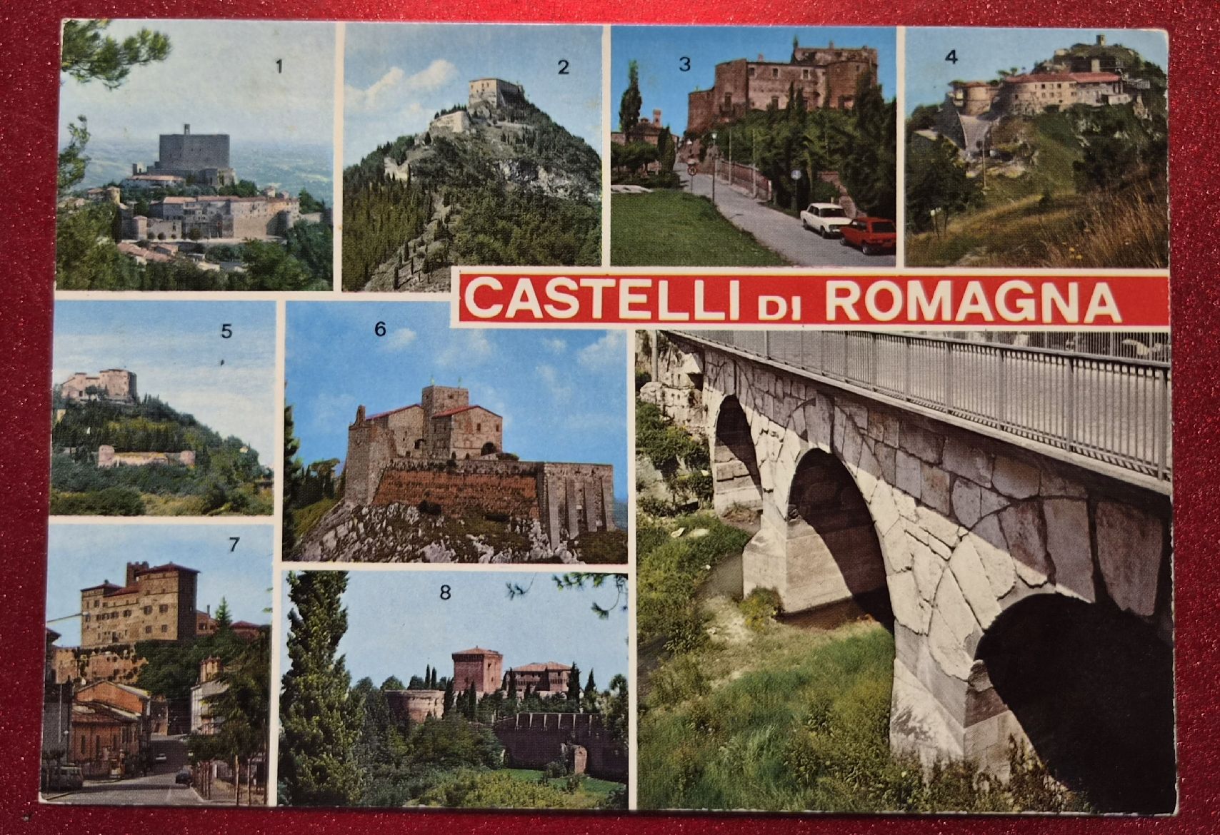 Cartoline postali: Castelli di Romagna 1978 – Usato da Melchnau venduto da Fishel