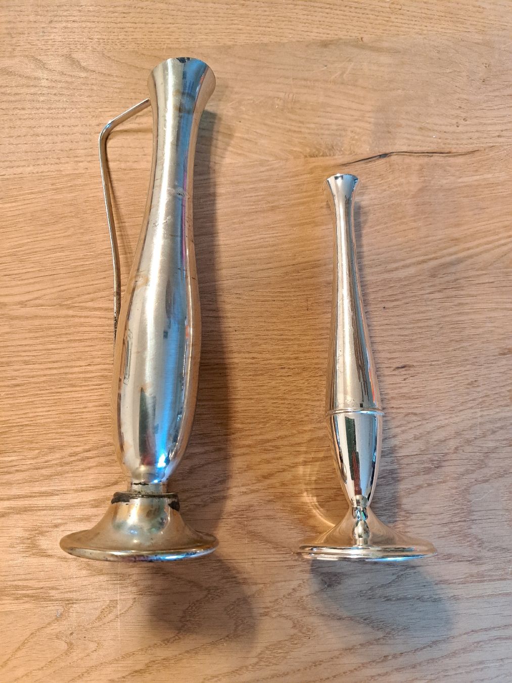 Vasi & Recipienti: 2 Vintage Vasen, versilbert – Usato da Pratteln venduto da mab_f2fz 2