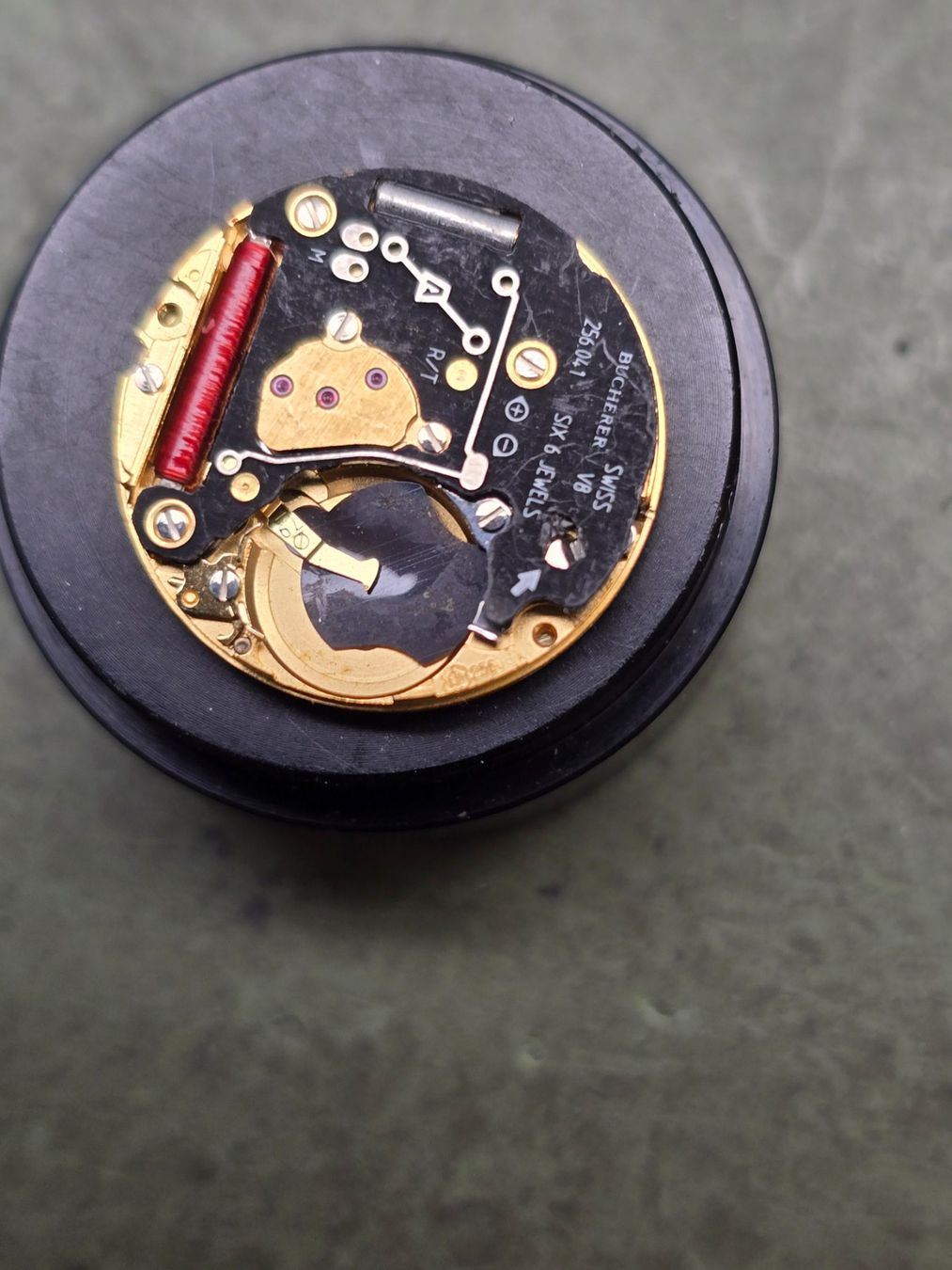 Eta Orologi: Mouvement ETA 256.031 cadran Bucherer – Difettoso da Tramelan venduto da Nirdan 2