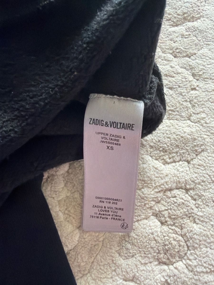 Pullover & Sweatshirts: Zadig & Voltaire Pullover black size XS – Gebraucht aus geneve von clothesreseller 3