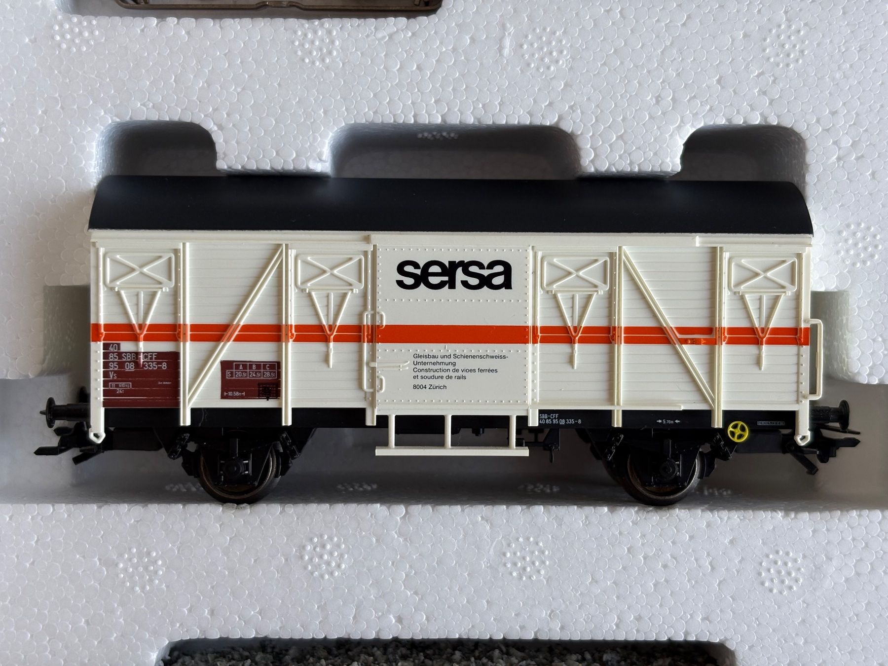 Märklin Modellini di ferrovie: Märklin 28462 Sersa Bauzug – Usato da Locarno venduto da fox_zb9y 3